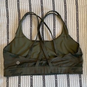 Lululemon Camo Sports Bra